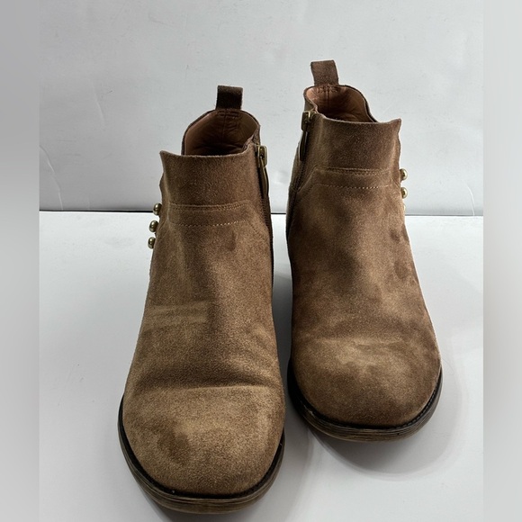 Franco Sarto Kelton Bootie - Tan Suede ๐ - Picture 7 of 7